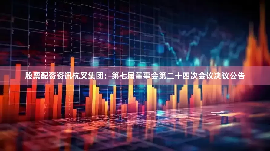 股票配资资讯杭叉集团：第七届董事会第二十四次会议决议公告